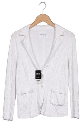 Backstage Strickjacke Damen Cardigan Jacke Gr. M Baumwolle Weiß #hyp48mo