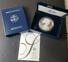 2005 W Proof $1 American Silver Eagle Dollar