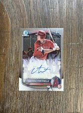 2025 Bowman - Chrome Prospect Autographs Cole Fontenelle #CPA-CF (AU, RC)