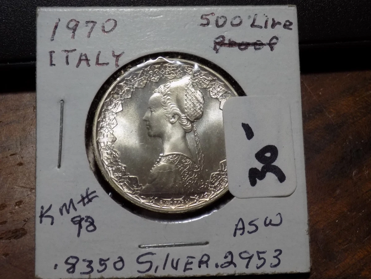 25+ 1970 Italian Coins (1861-Now) for sale | Updated Oct 2026