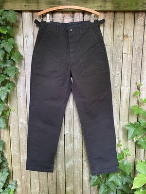 Engineered Garments og107 cut Fatigue Pants Black 30 x 29.5 Made in USA