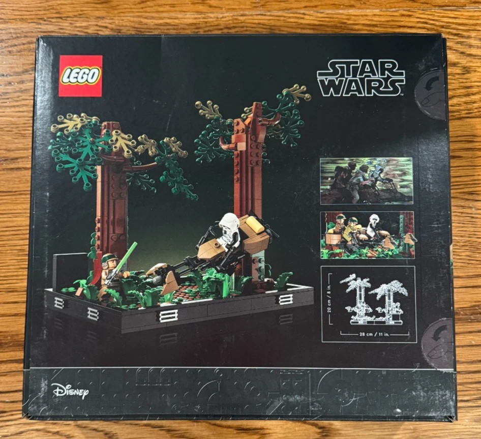 Lego Star Wars Endor Speeder Chase Diorama Set 75373 Nuevo Precintado Estado Foto 3 de 3