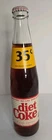 Rare Glass Diet Coke-Coca 300 ml Paper Label French & English Cap Vintage