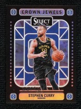 2024-25 Panini Select Crown Jewels Stephen Curry #7 1i9m