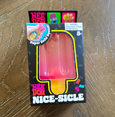 Rare 100% authentic Nee Doh Nice-Sicle Soft Touch Gel Squeeze