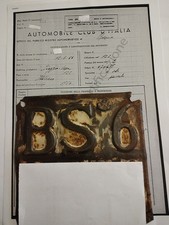 Targa+Vis Vespa 125 "Faro Basso"