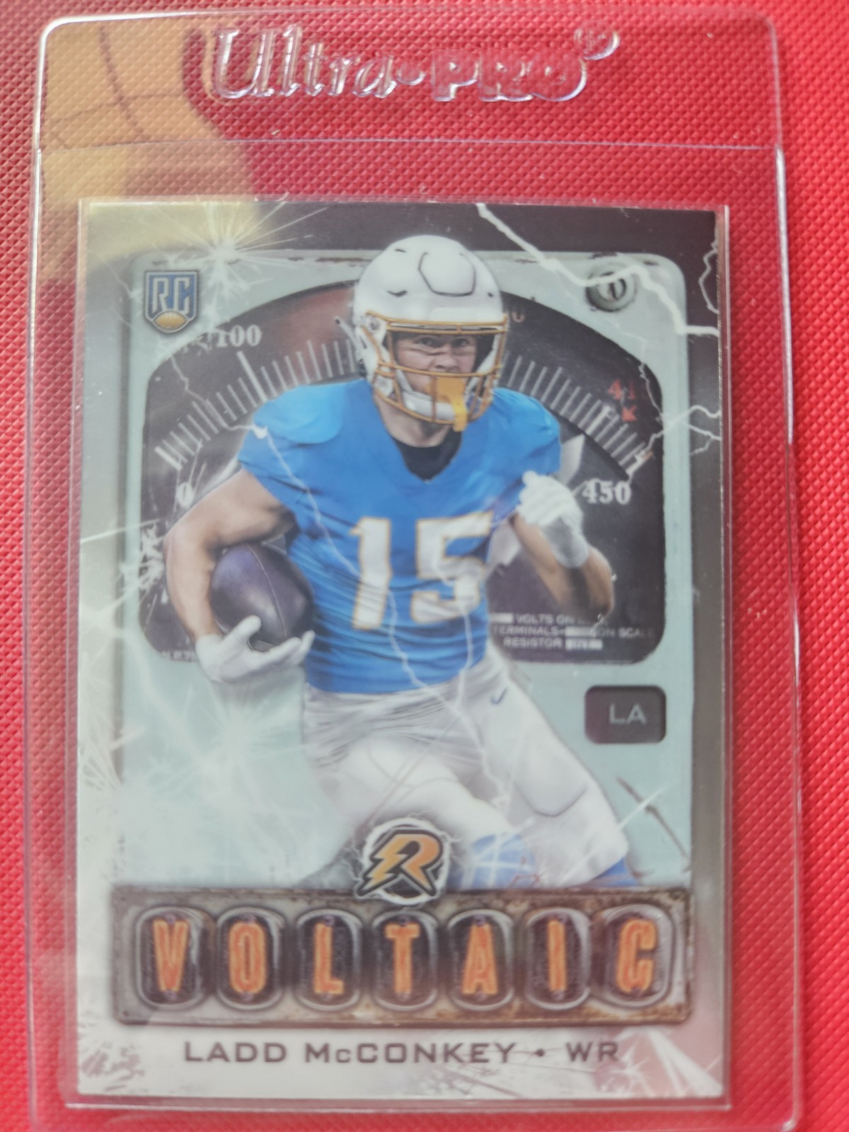 2024 Topps Resurgence - Voltaic Ladd McConkey #V-12 (RC)