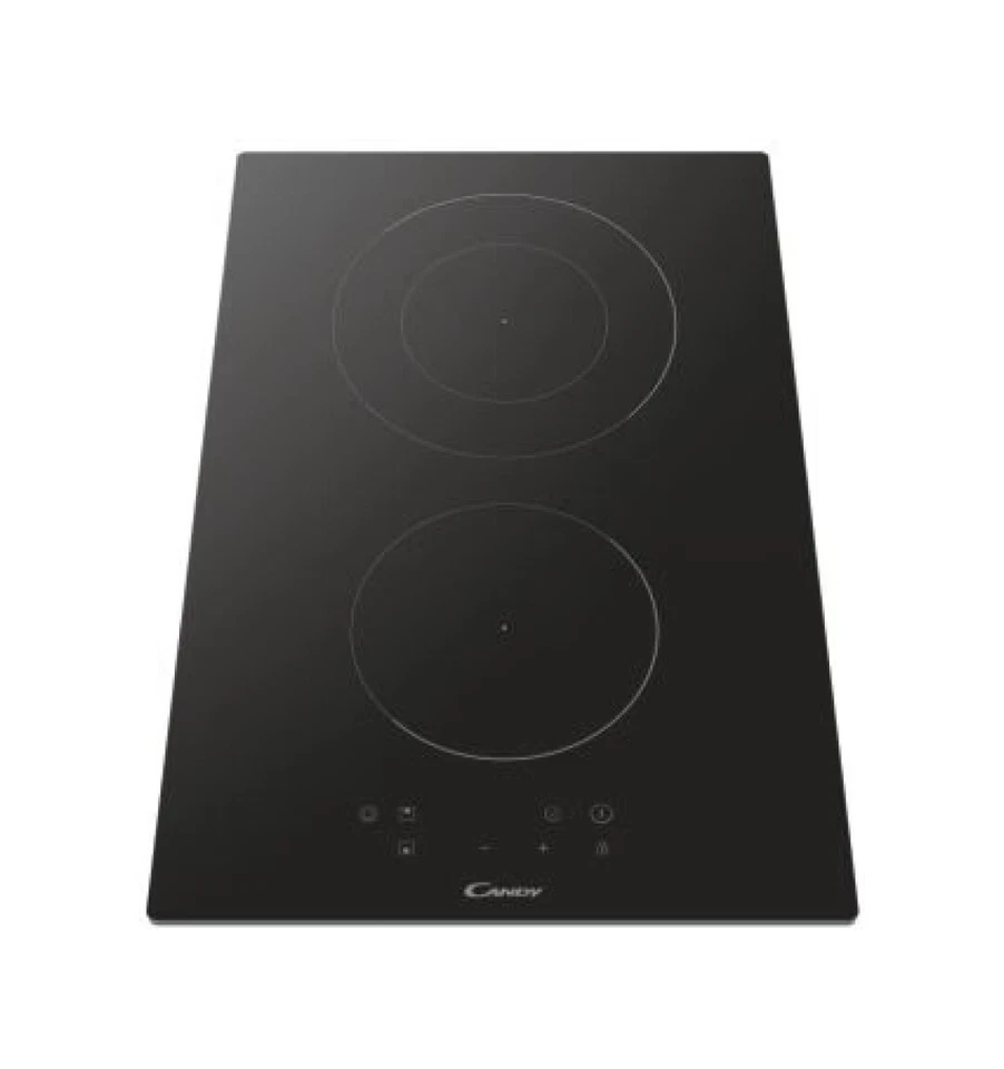Candy Piano Cottura elettrico DOMINO a due fuochi zone, 29 CM, 3200W - Immagine 2 di 3