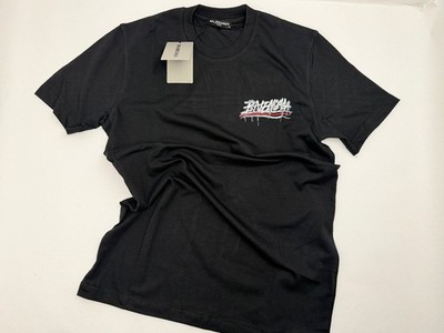 Balenciaga T-Shirt Herren Shirt Black White Schwarz Weiß Neu S-XXL