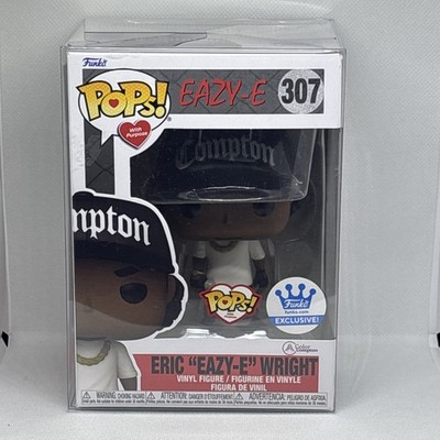 FUNKO POP ! ERIC EAZY-E WRIGHT 307 FUNKO EXCLUSIVE POPS in   pop protector