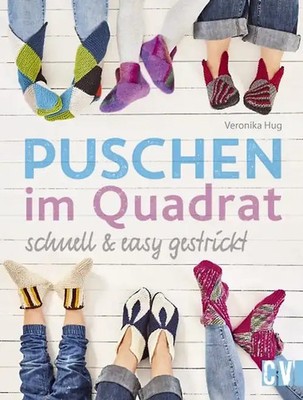 Puschen im Quadrat, schnell & easy gestrickt