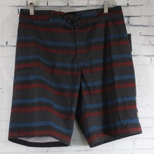 Tavik Crowley Boardshorts Mens Medium Shadow New