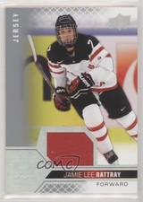 2022 Team Canada Juniors Women's WC Jersey Relics Jamie Lee Rattray #64 au7