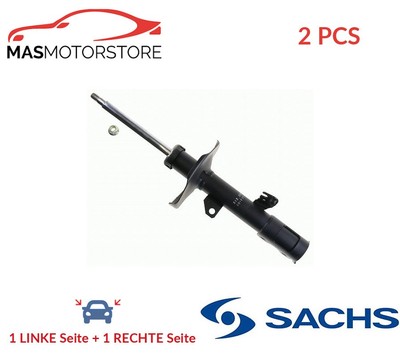 STOSSDAMPFER STOßDÄMPFER 2 STÜCK PAAR SACHS 312 228 2PCS P NEU OE QUALITÄT
