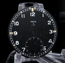 Vintage Omega 10033 MoD WWW Caliber 30T2 Military Dial #295