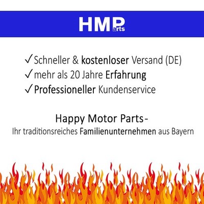 HMParts Tauchrohr Standrohr Set grün 650 mm Dirtbike Pitbike 4 Takt