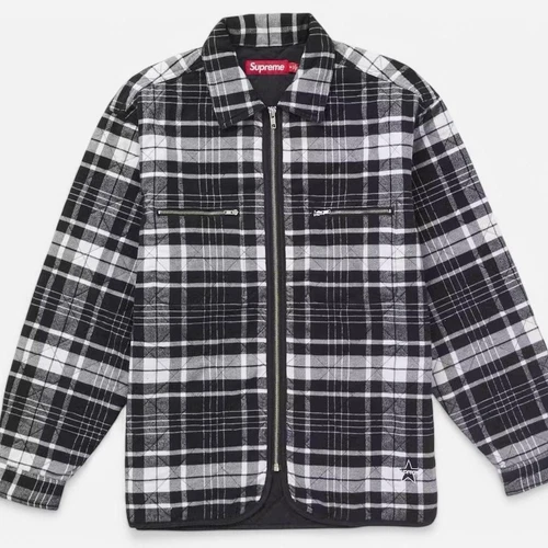 veste en flanelle matelassée suprême