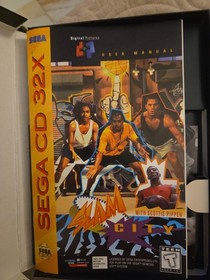 Slam City with Scottie Pippen (Sega  CD 32X, 1995)  Complete  CIB
