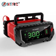 30 Amp Fully-Automatic Car Battery Charger Maintainer Trickle Charger 6V 12V 24V