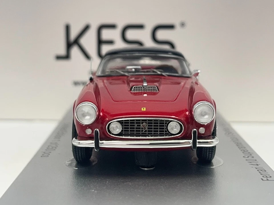 Ferrari 410 Superamerica Serie Ll 1957 Coupé Rosso 1/43 Modellino Auto Kess - Immagine 3 di 4