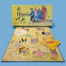 Vintage 1974 Cadaco The Wizard of Oz Board Game 100% Complete
