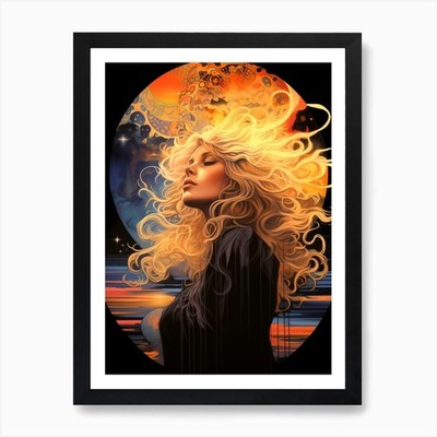 Fleetwood Mac 2 Kunstdruck gerahmt Wandbild Poster Leinwanddruck Bild
