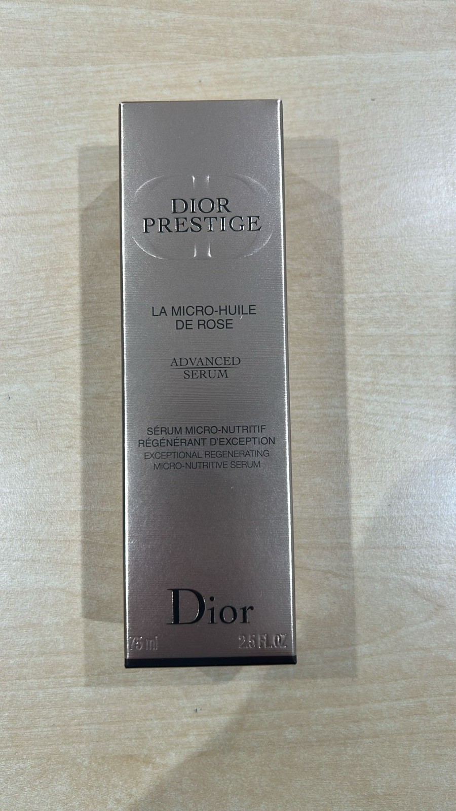 BRAND NEW Dior Face Serum Prestige La Micro-Huile De Rose Advanced 75ml BNIB
