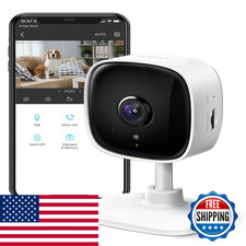 Tp-Link Tapo 1080P Indoor Security Camera For Baby Monitor Dog Camera W/Motion