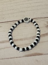 Halloween Spider Web Beaded Bracelet Girls Kids Handmade Halloween Accessories