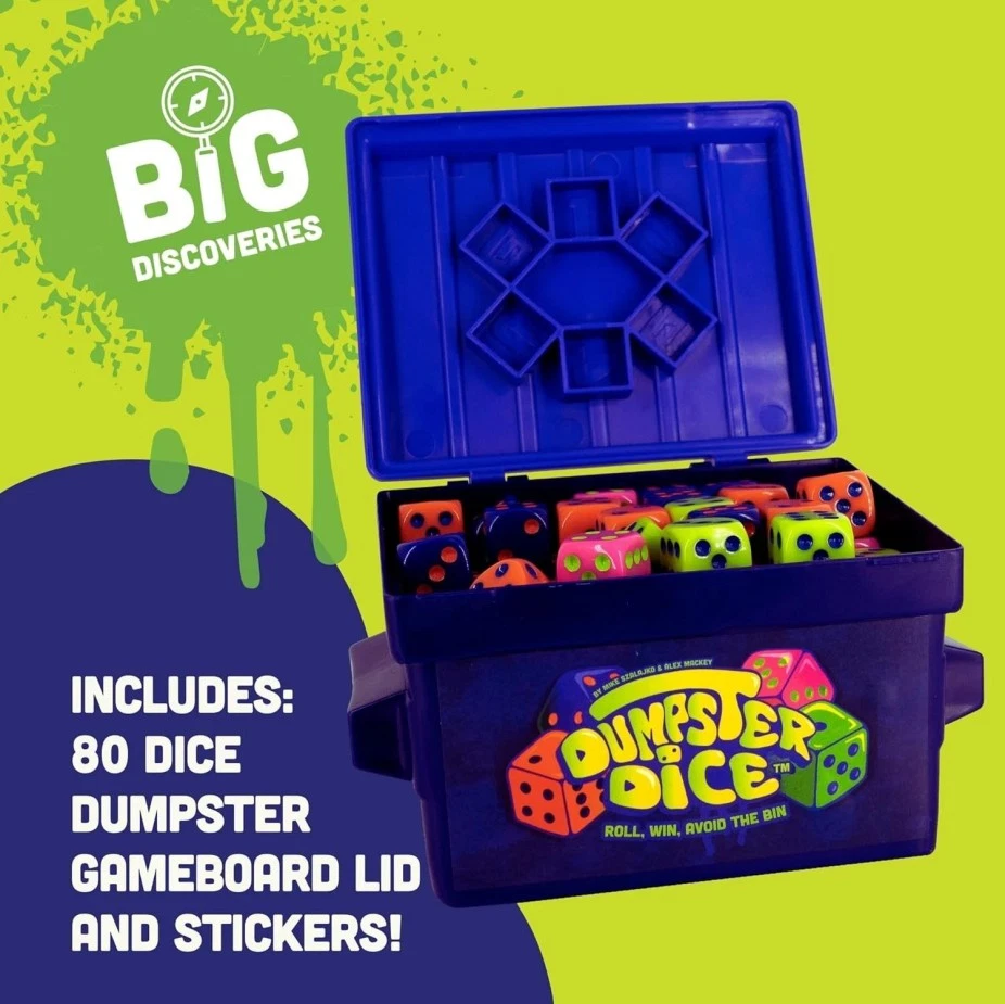**Dumpster Dice - Fast-Paced Family Dice Game 丨4 Players Board // - Image 3 of 4