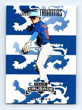 #166 2025 Panini Crusade BASE * James Triantos Chicago Cubs