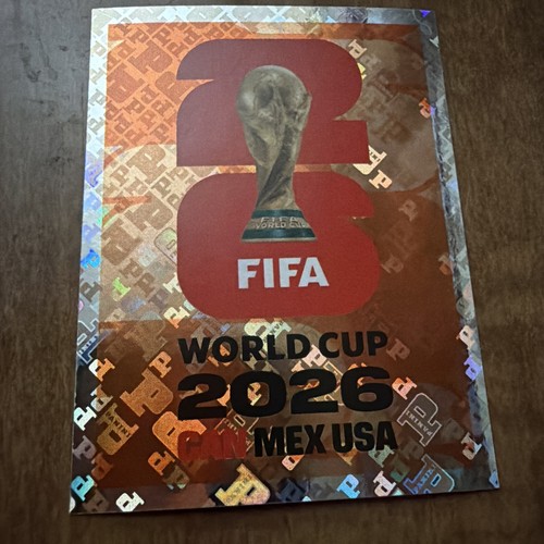 Panini FIFA World Cup 2026 Trophy Soccer Sports Sticker #FWC 6 CAN MEX USA