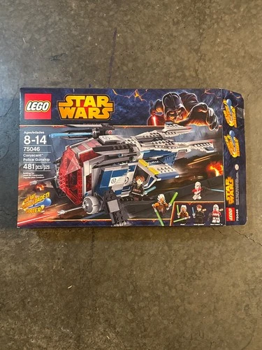 LEGO Coruscant Police Gunship (75046) *WITH NEAR MINT BOX AND INSTRUCTIONS 100%*