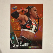 Upper Deck 2021 AEW All Elite Wrestling Big Swole #41 1st Edition Dynamite