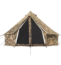 White Duck Outdoor Regatta Canvas Bell Tent, Yurt Bell Tent, Realtree Edge, 20’