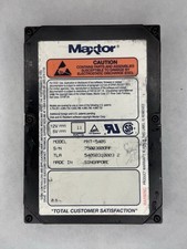 Vintage Maxtor MXT-540S Hard Drive 5V/12V – Retro Computer SCSI HDD – Untested
