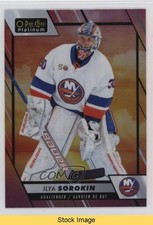2023-24 O-Pee-Chee Platinum Sunset Ilya Sorokin #82 READ zq9