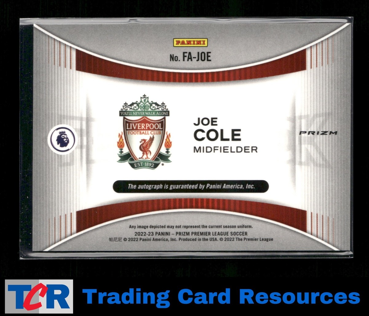2022-23 Prizm Premier League #FA-JOE Joe Cole Flashback Autographs