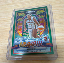 Panini 2025 Prizm WNBA Groovy Kiki Iriafen Rookie Washington Mystics #15