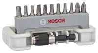 Bosch 11-Tlg. Schrauberbit-Set Inklusive Bithalter, Ph, Pz, T, S, Hex, 25 Mm