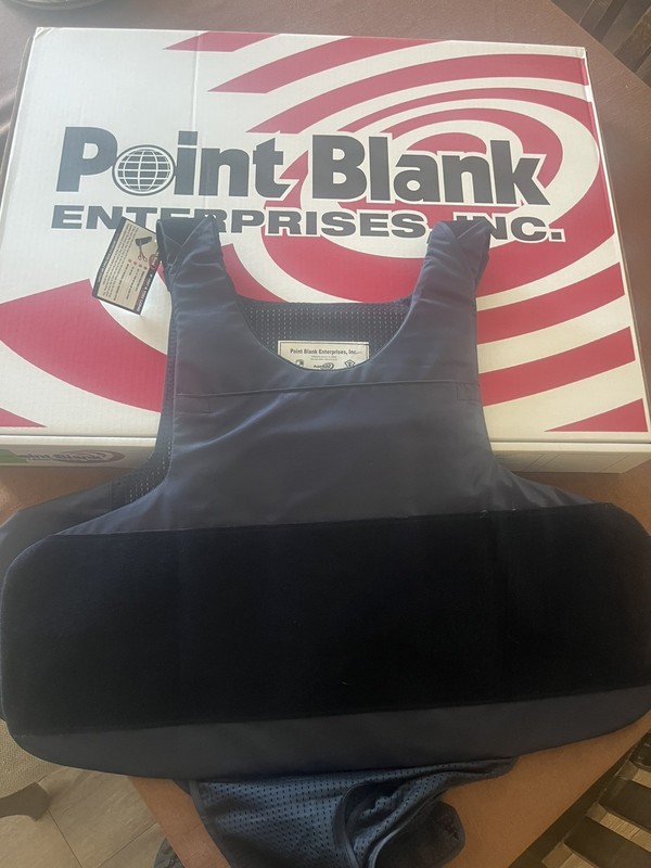 Point Blank BII-5 Level 2 Soft Armor  “not Expired”  Size 54 L1  ***LIKE NEW***