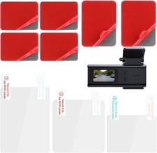 3 Pcs Electrostatic Sticker Mounting Dash Cam 6 Double-Sided Transparent