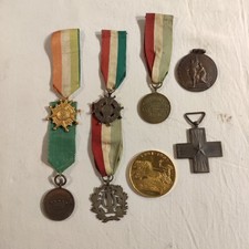 Lotto Centenario Unità d'Italia Moneta Medaglia Commemorativa E Medaglie