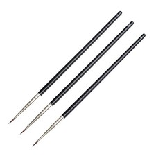 3Pcs Black Fine Eyeliner Brush EyeLiner Applicator Makeup Brush Makeup Tools ...