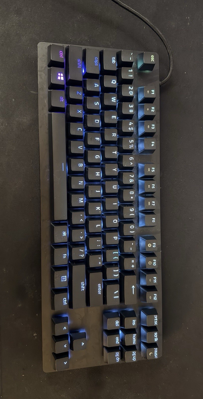 Razer Huntsman Tournament Edition TKL Black Wired Gaming Key