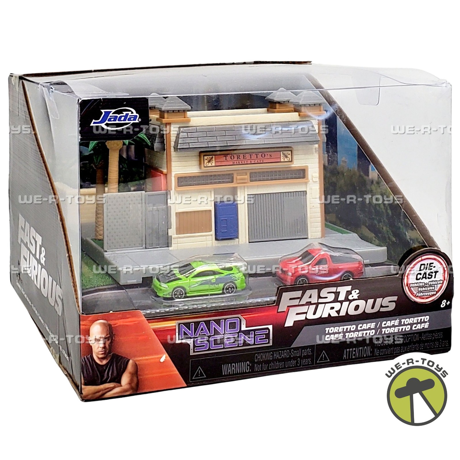 Fast and Furious Toretto Cafe Nano Scene Die Cast 2025 Jada 34914