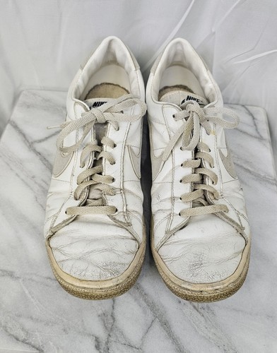1980s Nike Court Penetrator Vintage White Sneakers 11 1/2. - 1984 - Picture 2 of 20