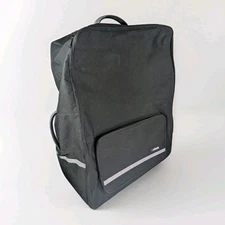 Collapsible Padded Stroller Bag with Wheels – 33.5″ H × 25″ W × 14″ D – New,Open