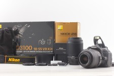 TOP MINT Nikon D3100 14.2MP Digital SLR Camera 18-55 55-200mm Lenses Kit