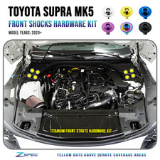 Front Struts Fastener Kit for '20+ Supra MKV GR A90, Titanium
